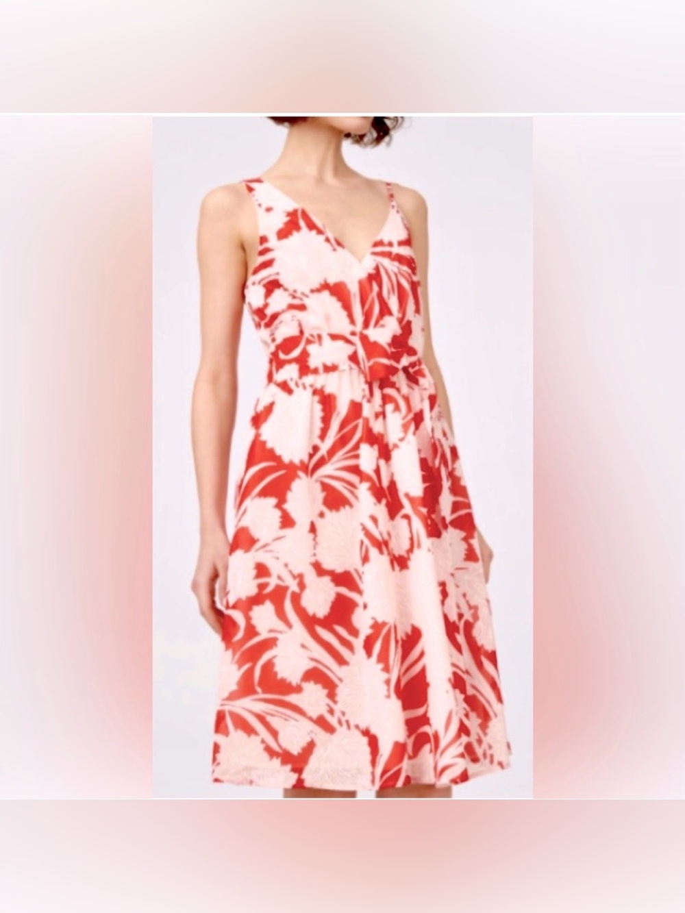 Club Monaco Nahala summery flowy midi dress size 5